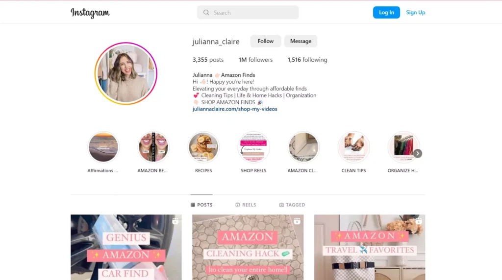 instagram affiliate products